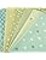 Fabric Bundle Squares Fat Quarters Multicolored for Patchwork
